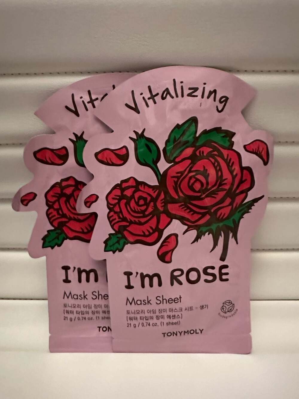 TONYMOLY I'm Rose Vitalizing Mask Sheet - 2 Pack